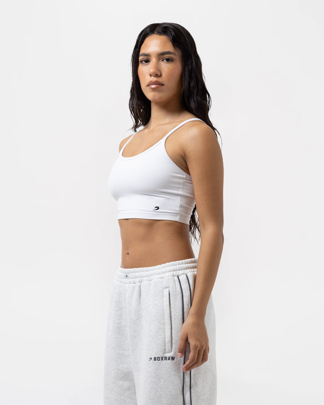 Tammy Tank Bralette - White