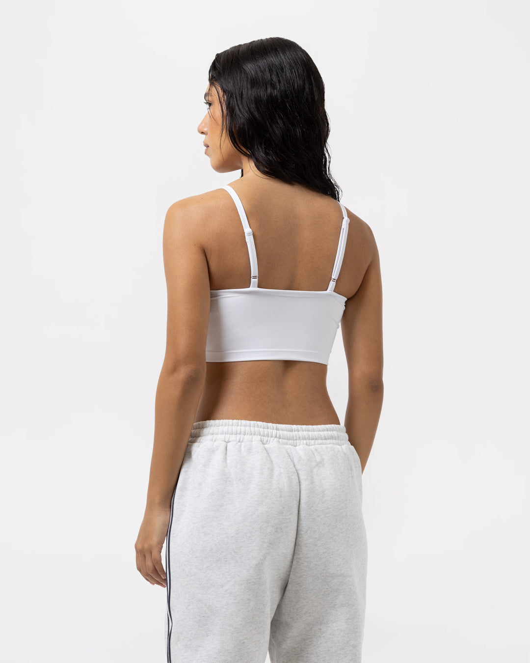 Tammy Tank Bralette - White