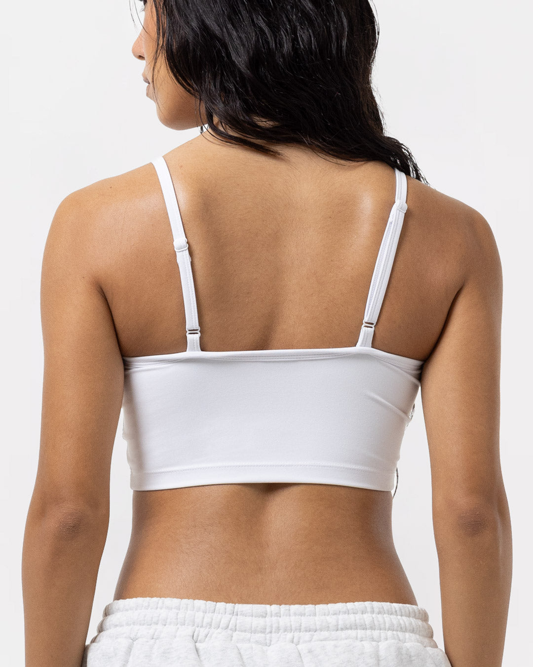 Tammy Tank Bralette - White