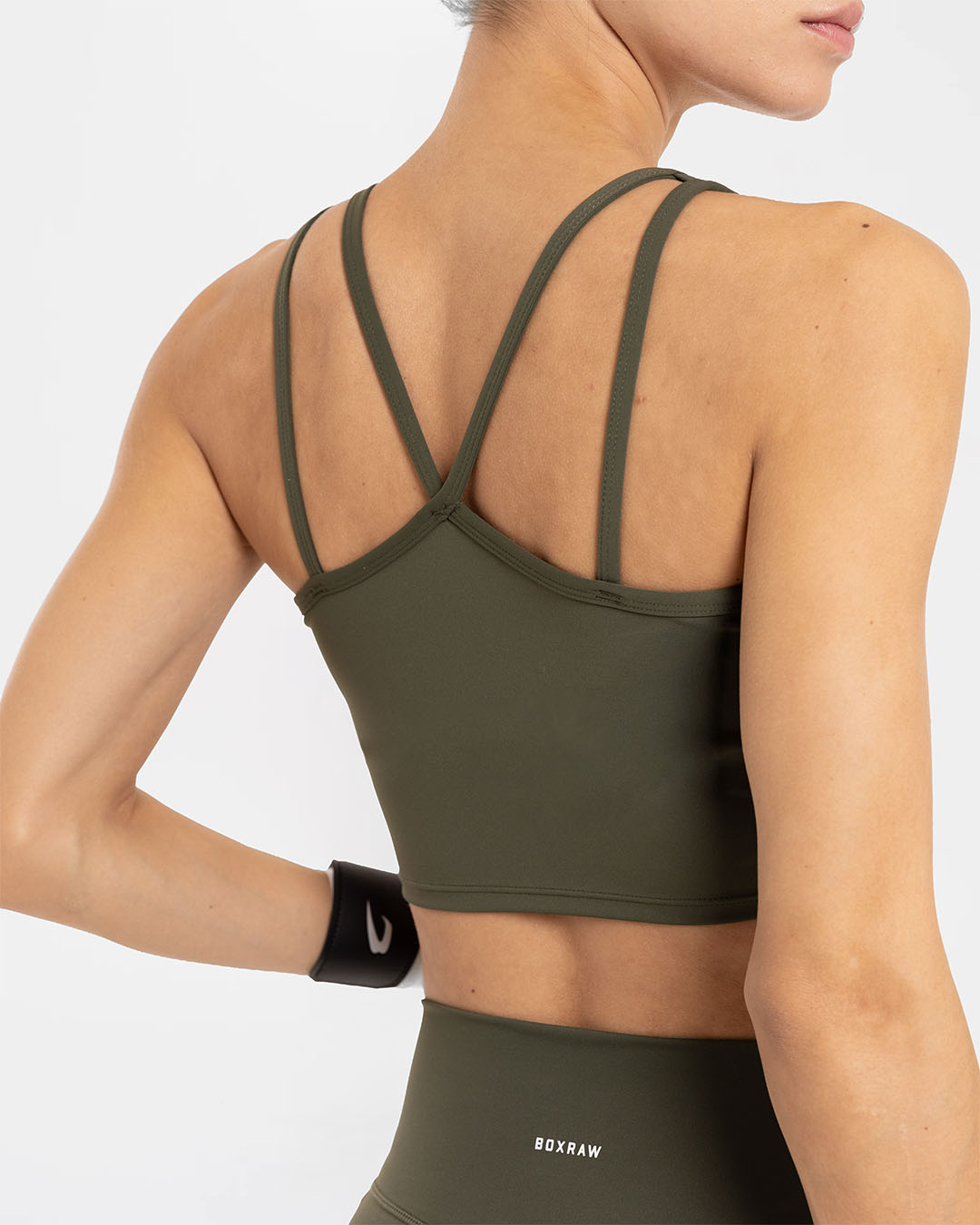 Annie Tank Bra - Dark Olive