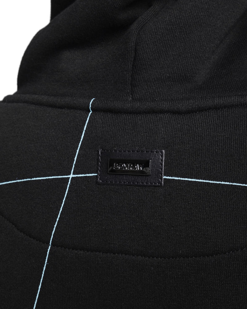 Disciplined Thought/Action Oversized Hoodie - Black