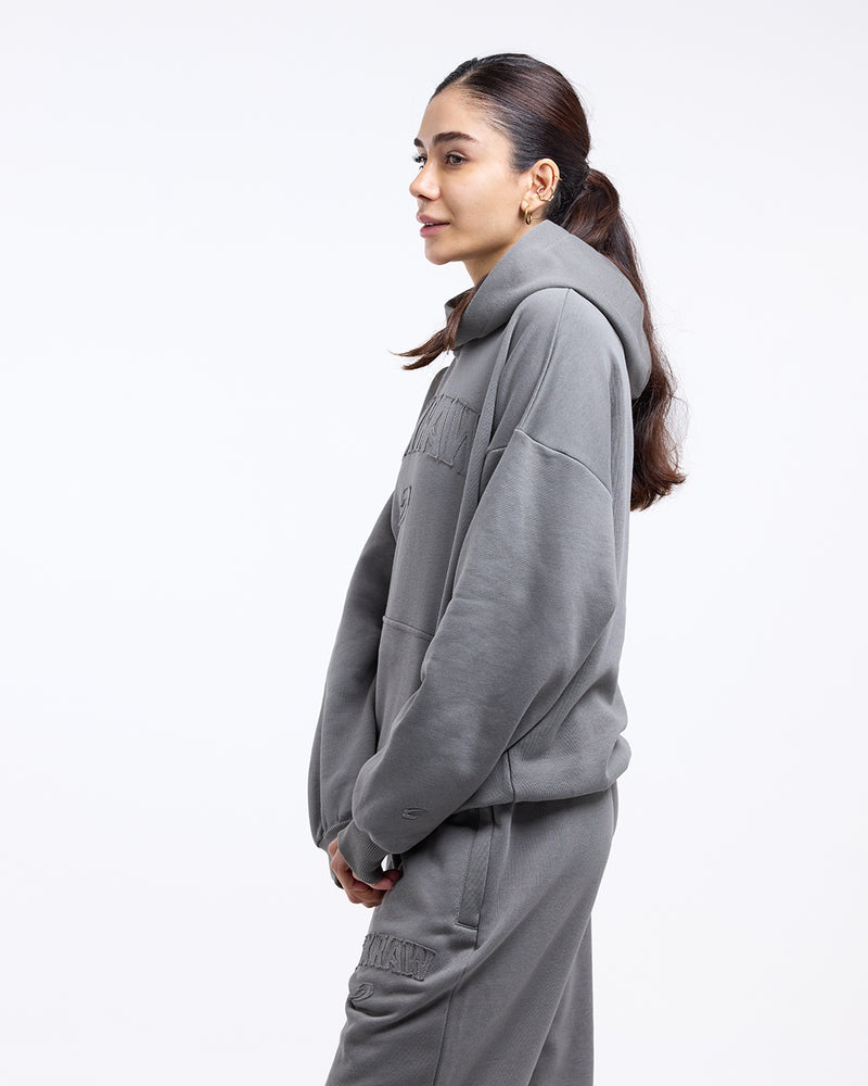 East Street Hoodie - Distressed Grey