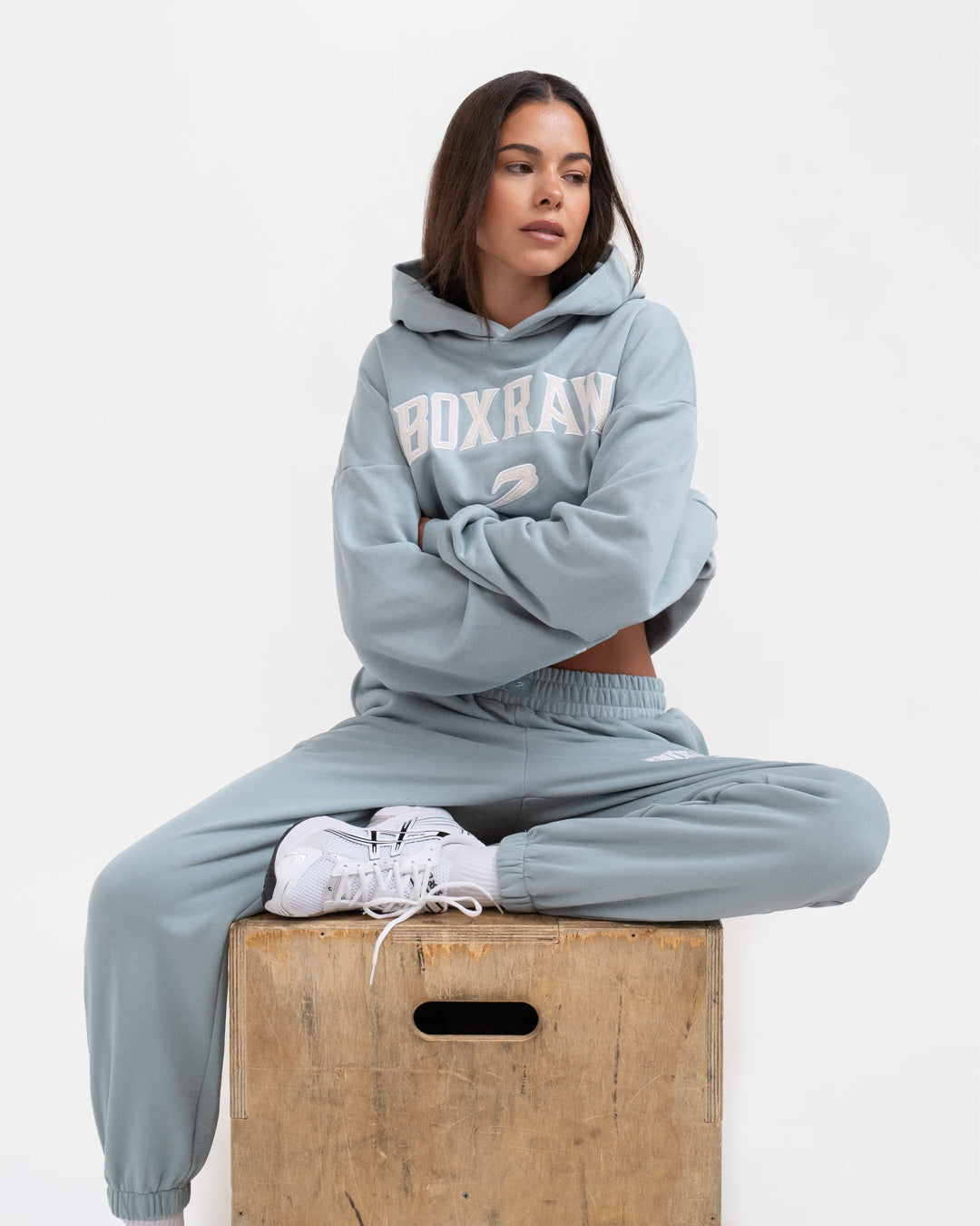 East Street Hoodie - Powder Blue