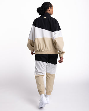 Harvey Bottoms - Black/White/Beige