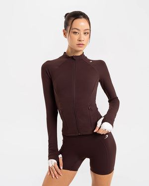 Jackie Training Jacket - Heritage Brown