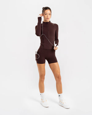 Jackie Training Jacket - Heritage Brown