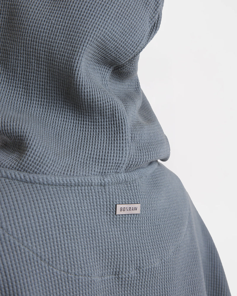 Shirley Waffle Hoodie - Green