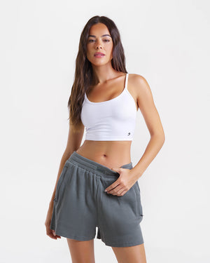 Shirley Waffle Shorts - Green