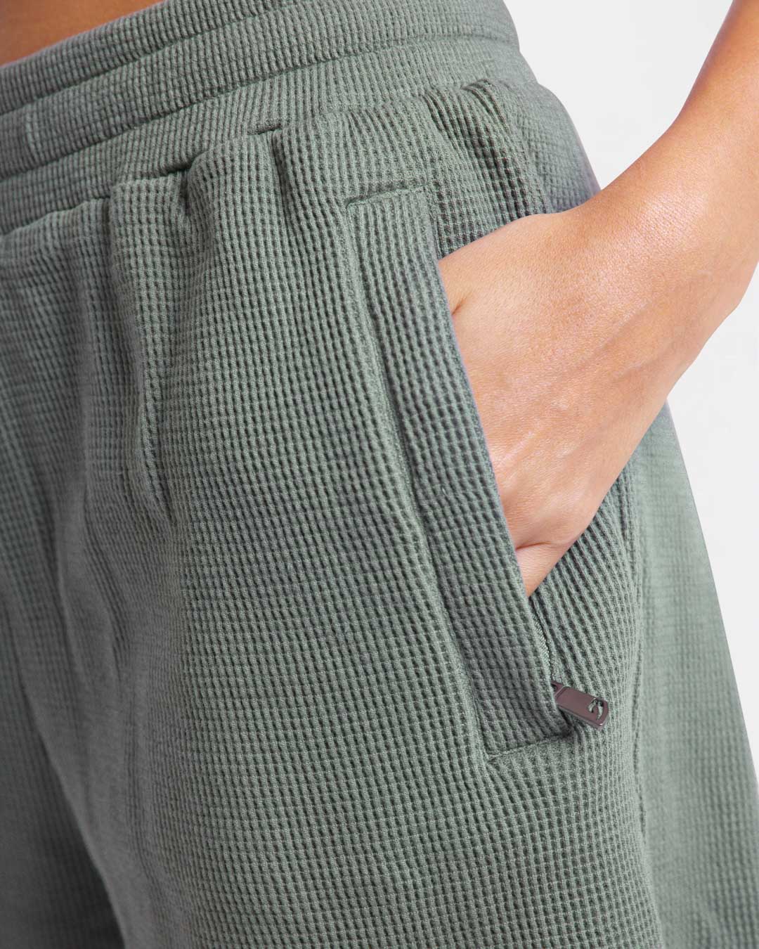 Shirley Waffle Shorts - Green