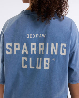 Sparring Club Oversized T-Shirt - Washed Baby Blue