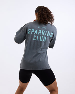 Sparring Club Oversized T-Shirt - Washed Charcoal