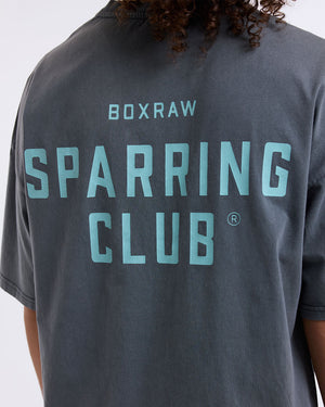 Sparring Club Oversized T-Shirt - Washed Charcoal