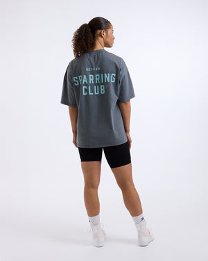 Sparring Club Oversized T-Shirt - Washed Charcoal