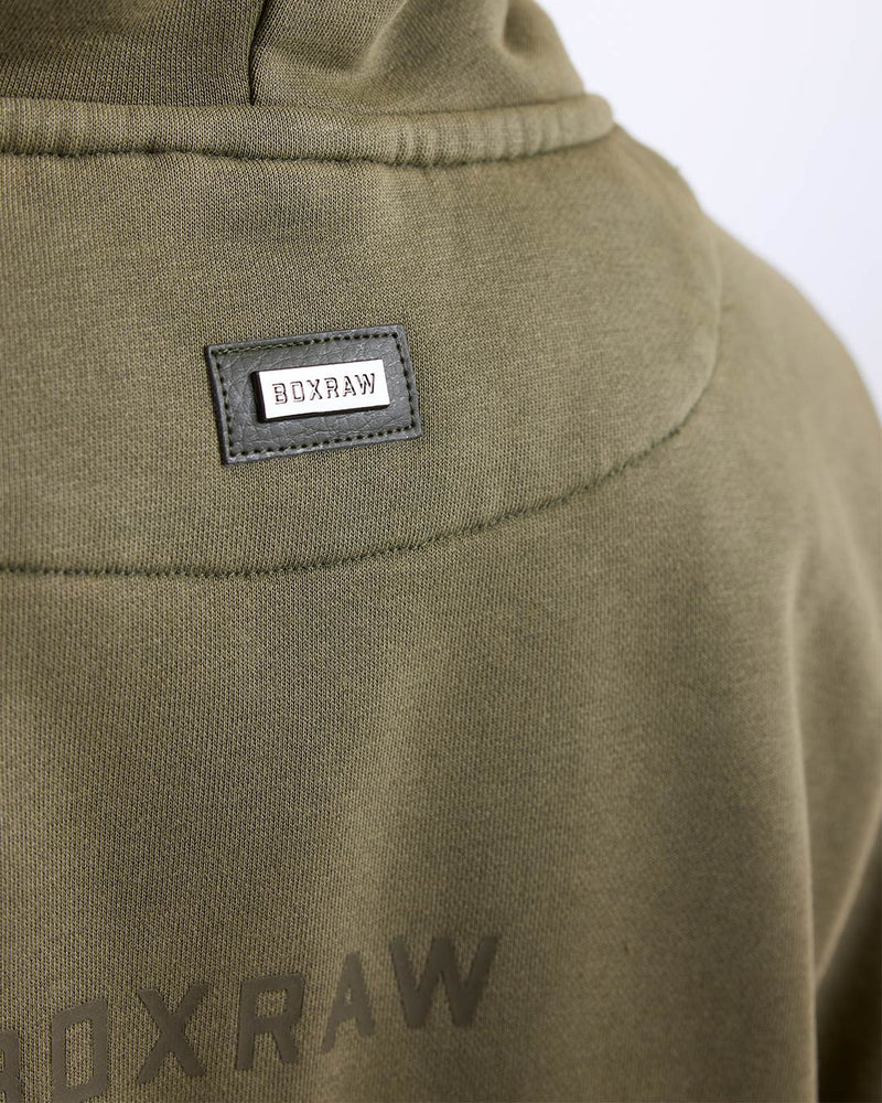 Sparring Club Oversized Hoodie - Washed Olive