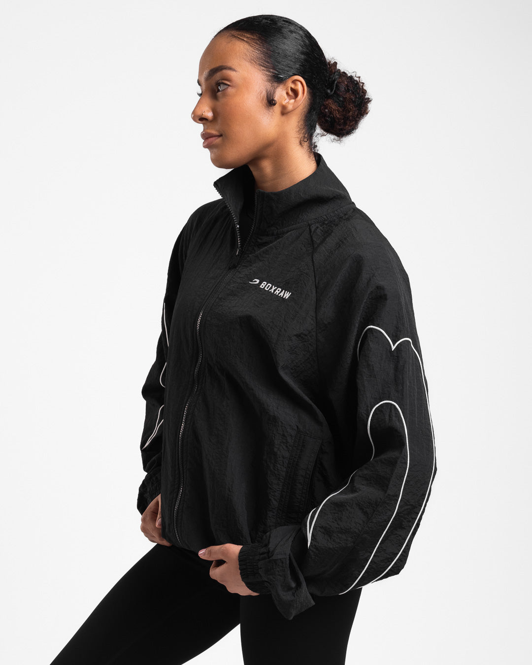 Tunero Track Jacket - Black | BOXRAW
