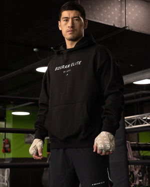 Bivol x BOXRAW Oversized Hoodie - Black