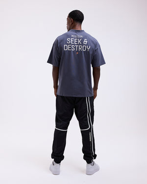 Bivol x BOXRAW Oversized T-Shirt - Charcoal