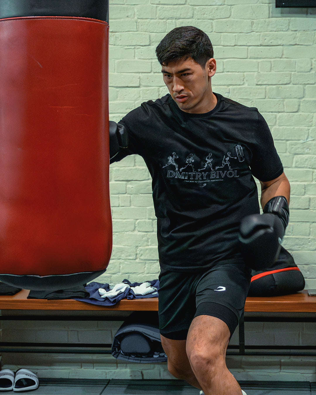 Bivol x BOXRAW Pendulum T-Shirt - White
