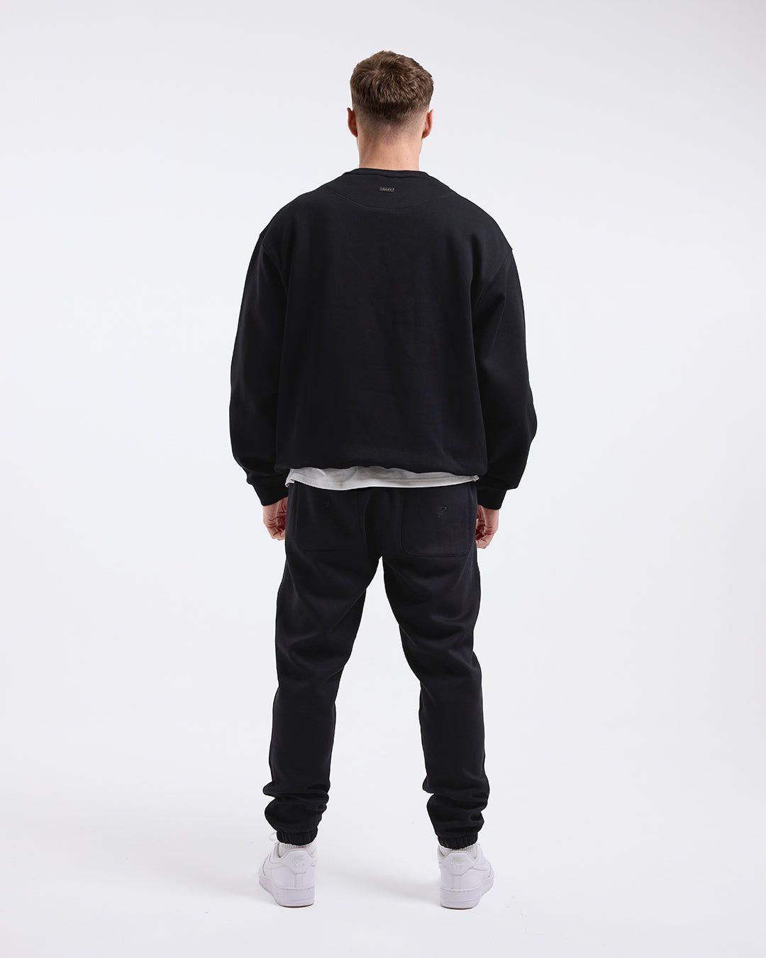 Johnson Oversized Sweatshirt - Black