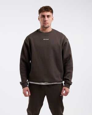 Johnson Oversized Sweatshirt - Mocha