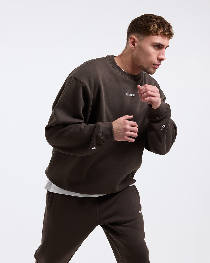 Johnson Oversized Sweatshirt - Mocha