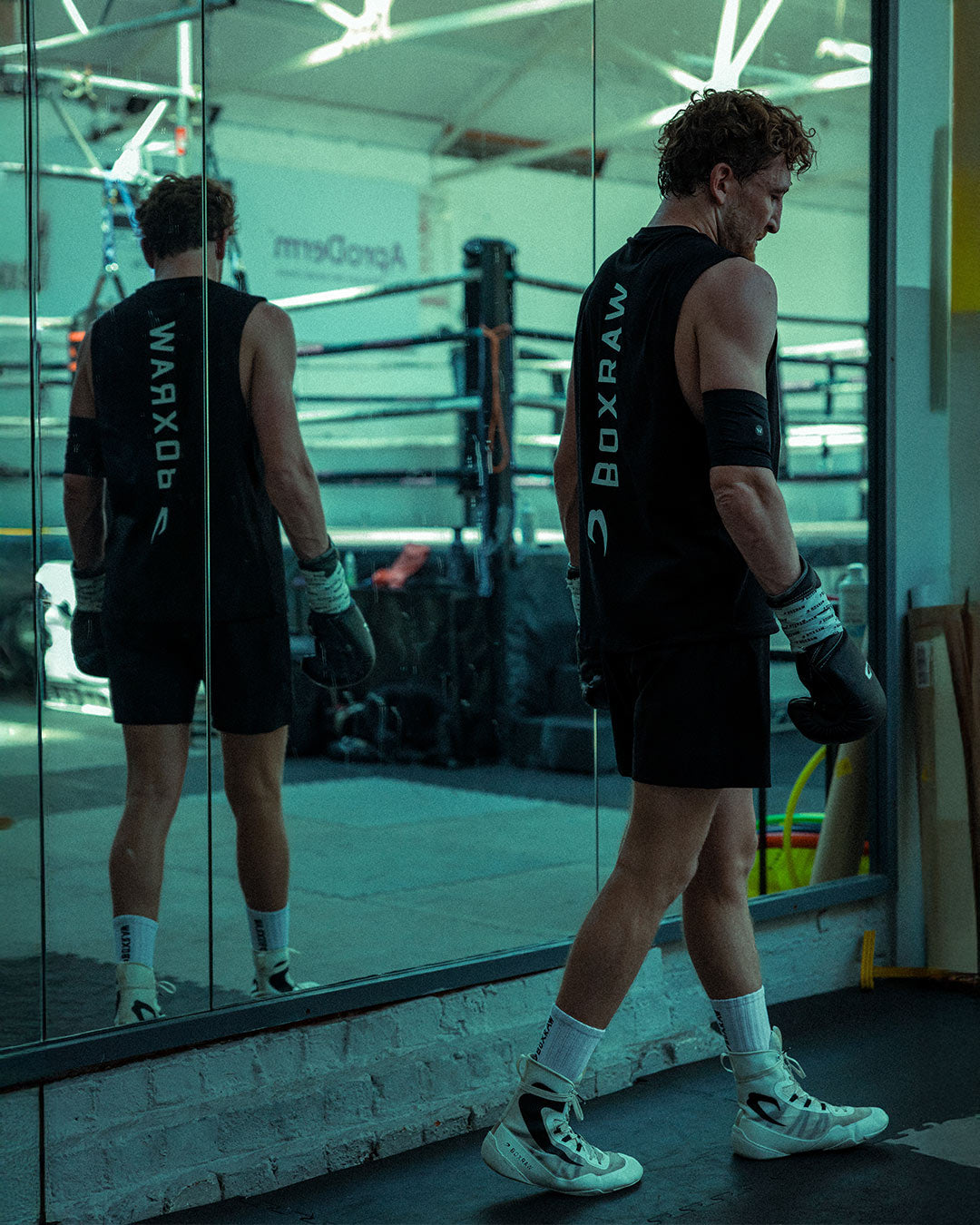 Lineal Muscle Tank - Black