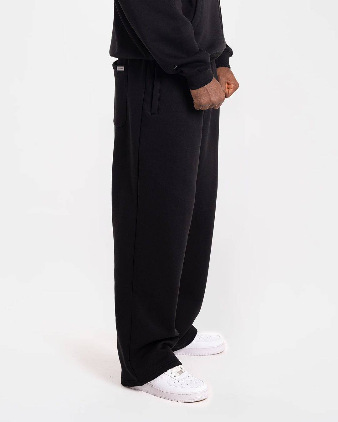 Johnson Straight Leg Joggers - Black