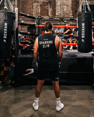 Sparring Club Muscle Tank - Washed Black