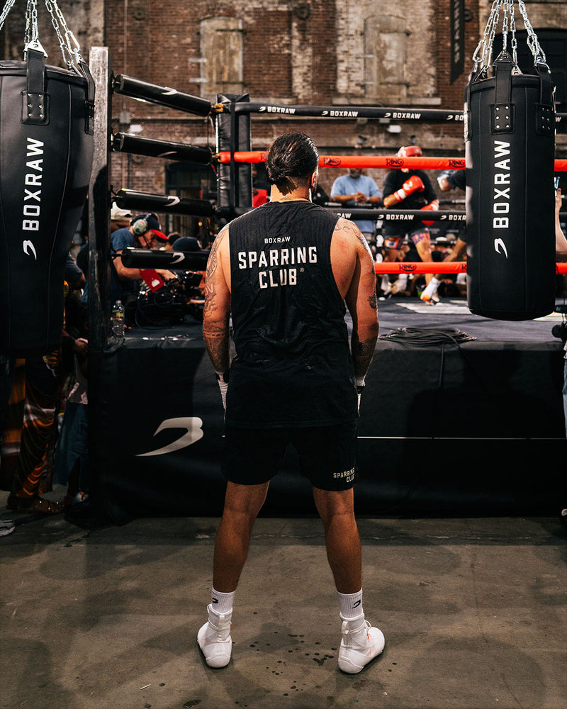 Sparring Club Muscle Tank - Washed Black