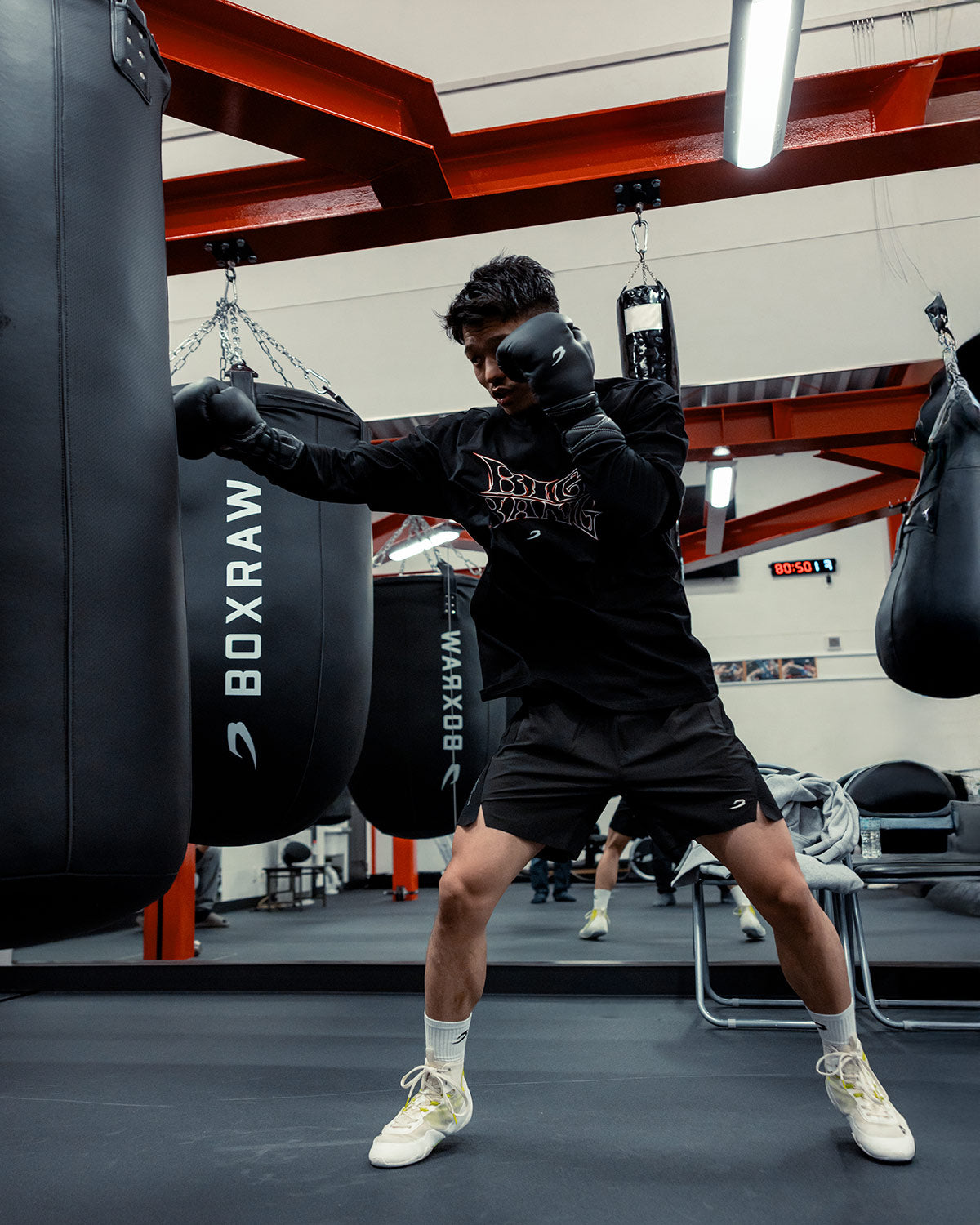 Nakatani x BOXRAW Big Bang Oversized Hoodie - Black