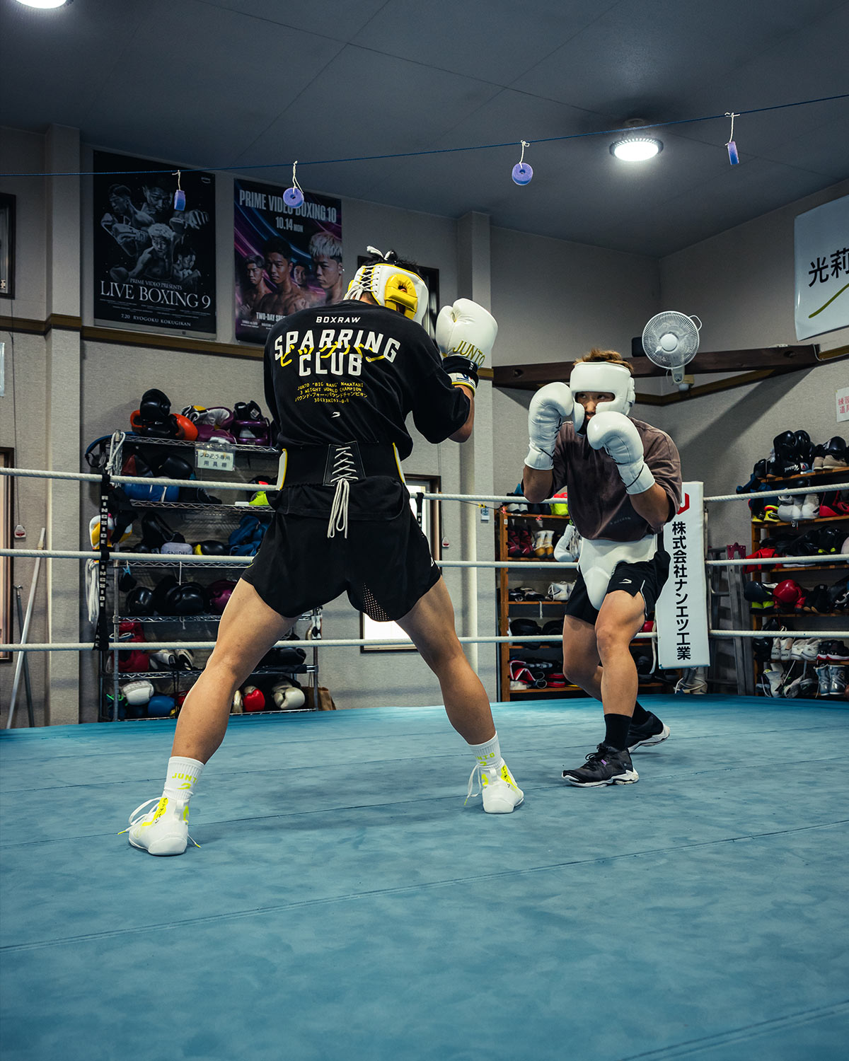 Nakatani x Sparring Club Oversized T-Shirt - Washed Olive | BOXRAW