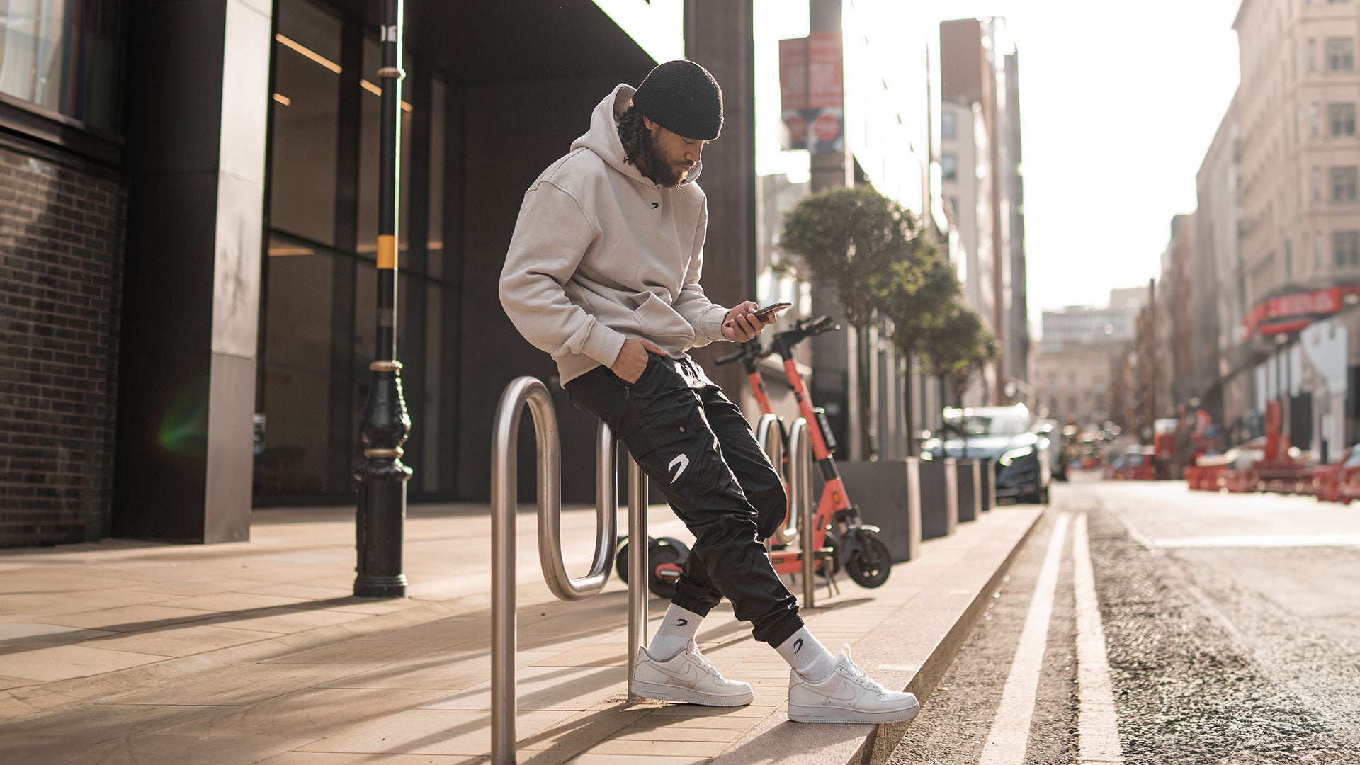 Men's Dundee Cargo Pants - Black | BOXRAW