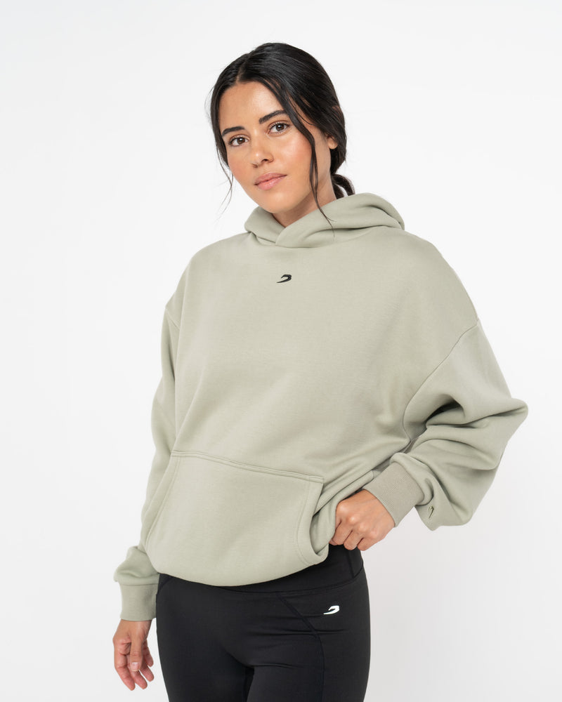 Strike Oversized Hoodie - Pistachio