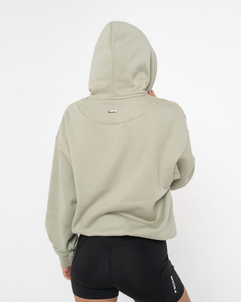 Strike Oversized Hoodie - Pistachio