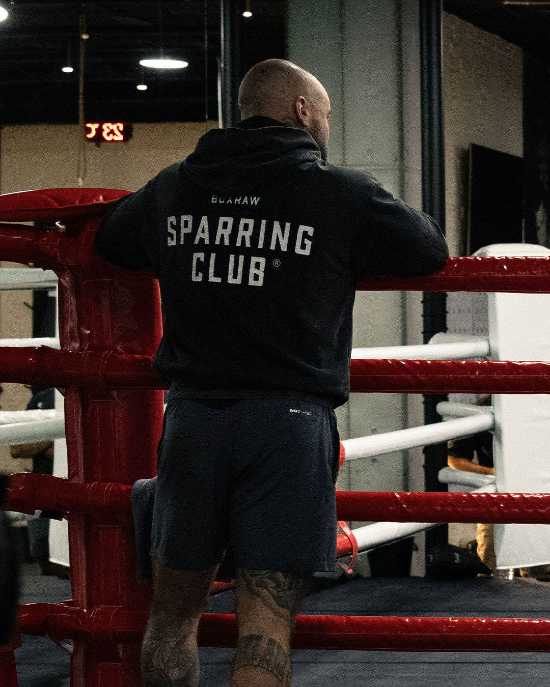 Sparring Club Oversized Hoodie - Washed Olive