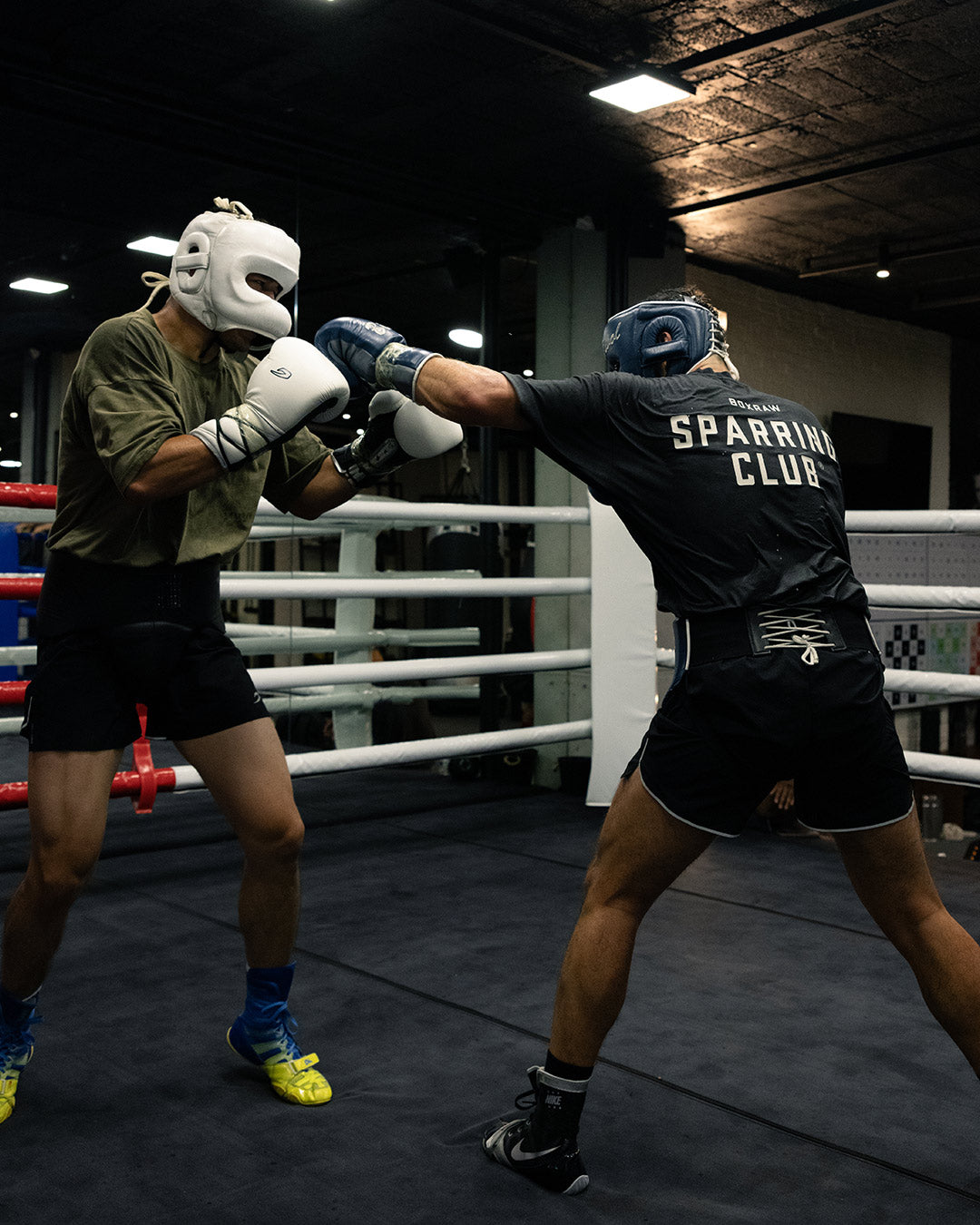 Sparring Club Oversized T-Shirt - Washed Baby Blue | BOXRAW