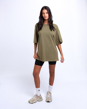 Sparring Club Oversized T-Shirt - Washed Olive