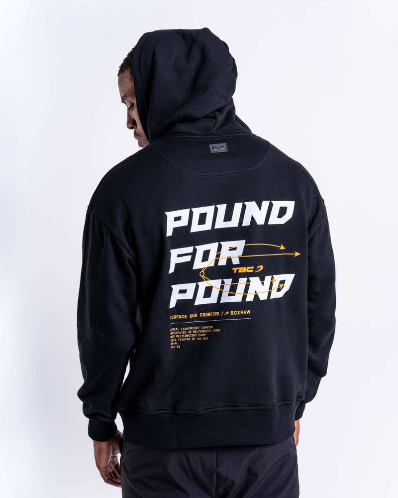 TBC x BOXRAW Oversized Hoodie - Black