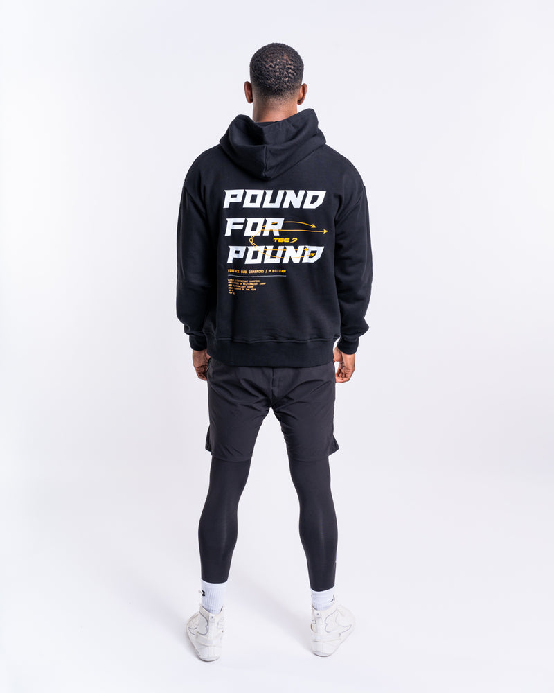 TBC x BOXRAW Oversized Hoodie - Black