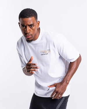 TBC x BOXRAW Oversized T-Shirt - White