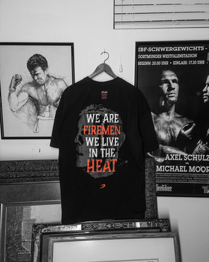 Teddy Atlas Heat Oversized T-Shirt - Black