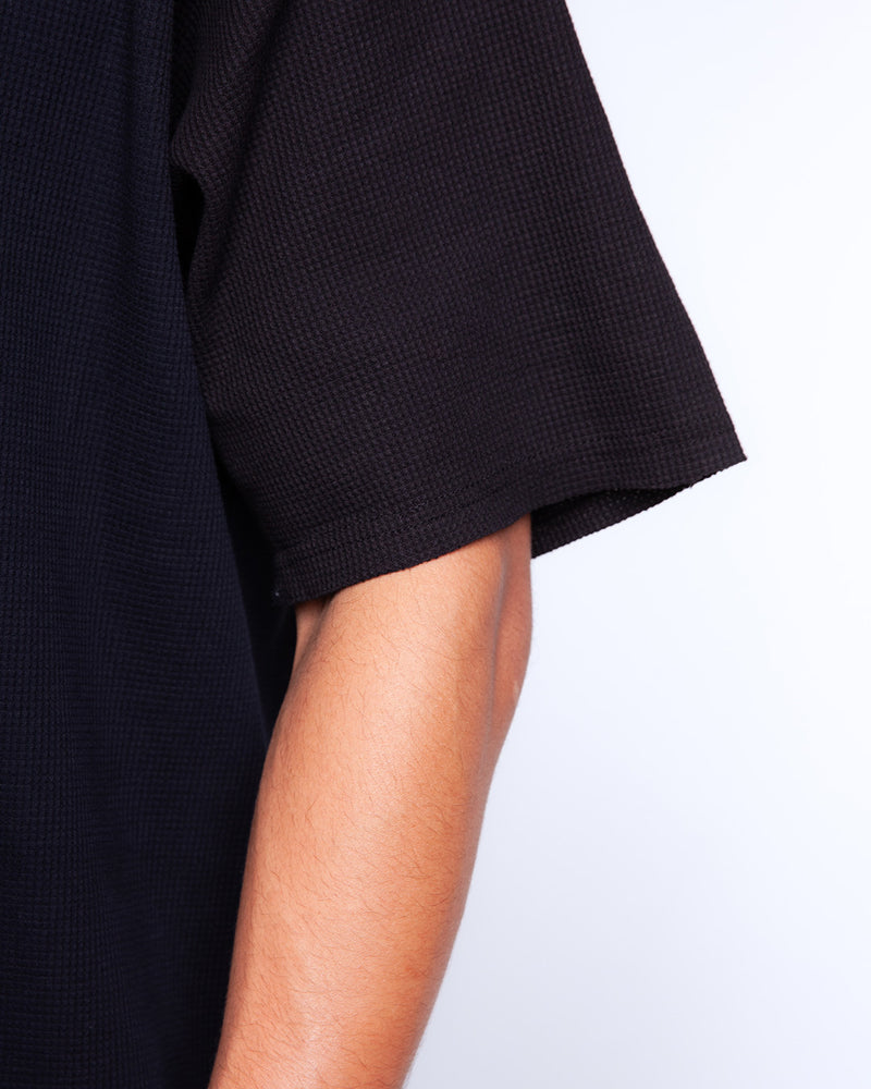 Tunero Raw Edge T-Shirt - Black