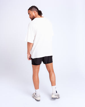 Tunero Raw Edge T-Shirt - Stone