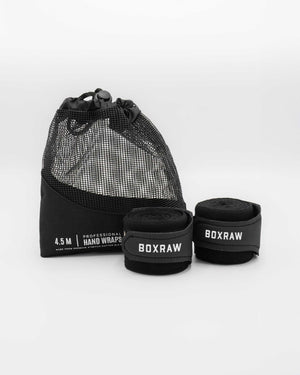 4.5m We Don't Play Boxing Hand Wrap - Black