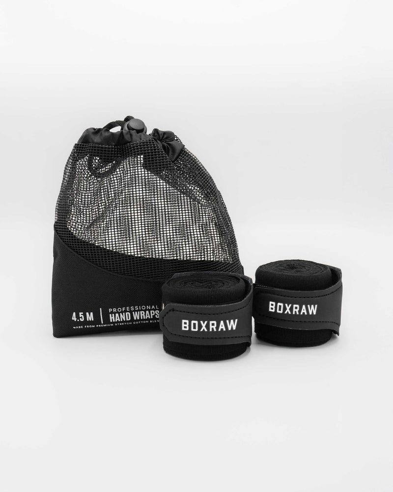 4.5m We Don't Play Boxing Hand Wrap - Black