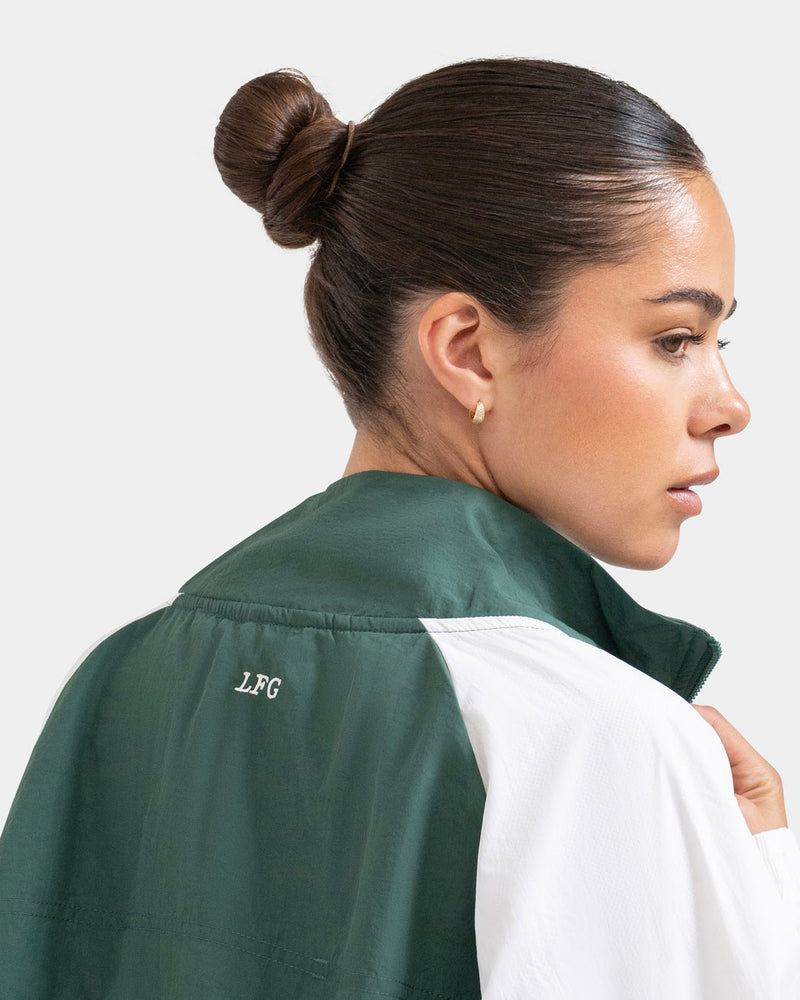 Tunero Track Jacket - Green/White