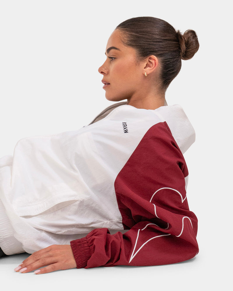 Tunero Track Jacket - Red/White