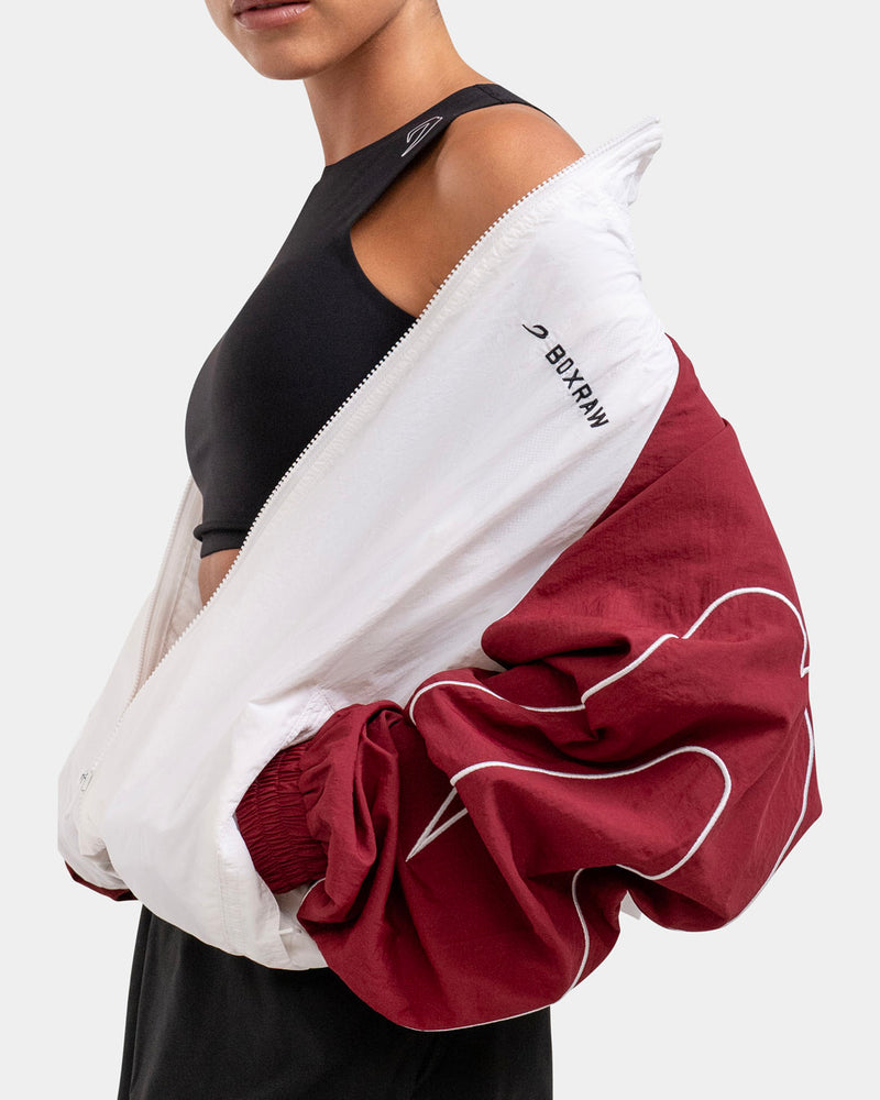 Tunero Track Jacket - Red/White