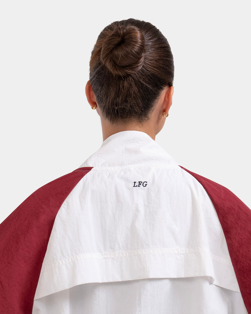 Tunero Track Jacket - Red/White