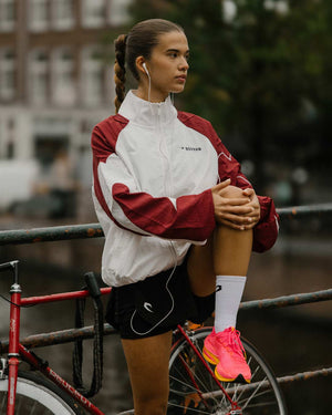 Tunero Track Jacket - Red/White
